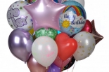 Sklep Wesołe Baloniki, balony z helem, dekoracje urodzinowe! Pompowanie helem balonów.