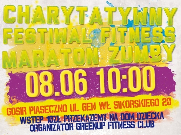 8 czerwca Festiwal Fitnessu w Piasecznie