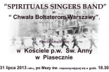 Koncert "Chwała Bohaterom Warszawy" w Piasecznie