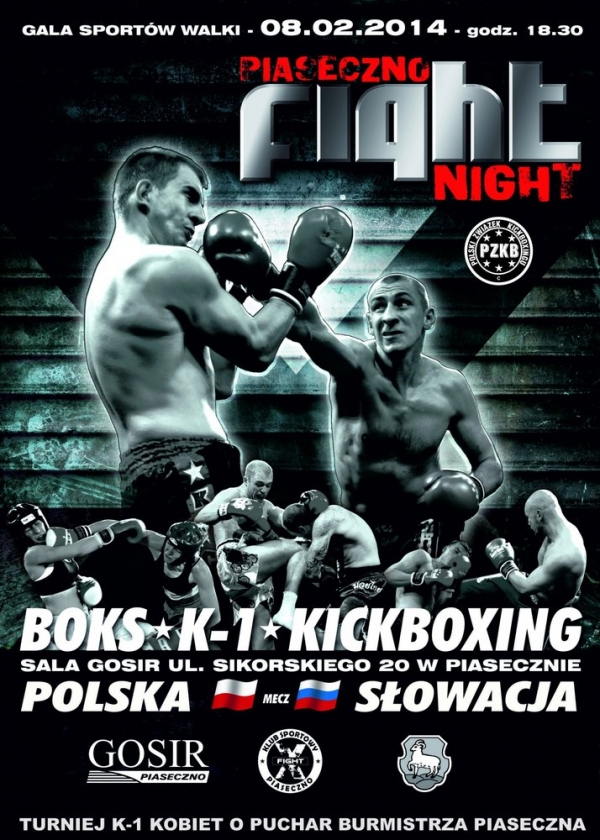 Gala Sportów Walki - Fight Night  Piaseczno.