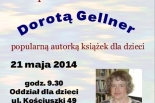 Spotkanie z Dorotą Gellner w Bibliotece w Piasecznie