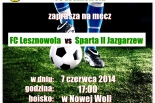 FC Lesznowola vs Sparta II Jazgarzew - mecz o awans