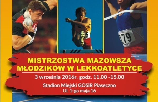 Mistrzostwa Mazowsza w Lekkoatletyce w Piasecznie