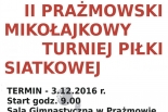 II Prażmowski Mikołajkowy Turniej Piłki Siatkowej