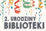 Zaproszenie na 2. urodziny Biblioteki w Józefosławiu