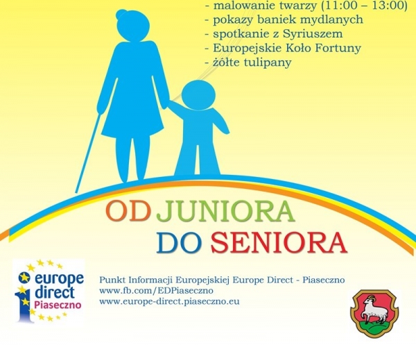 Od Juniora do Seniora: razem świętujmy Dzień Europy w Piasecznie