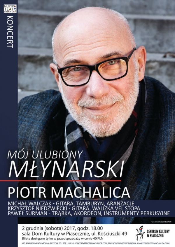 Recital Piotra Machalicy w Piasecznie
