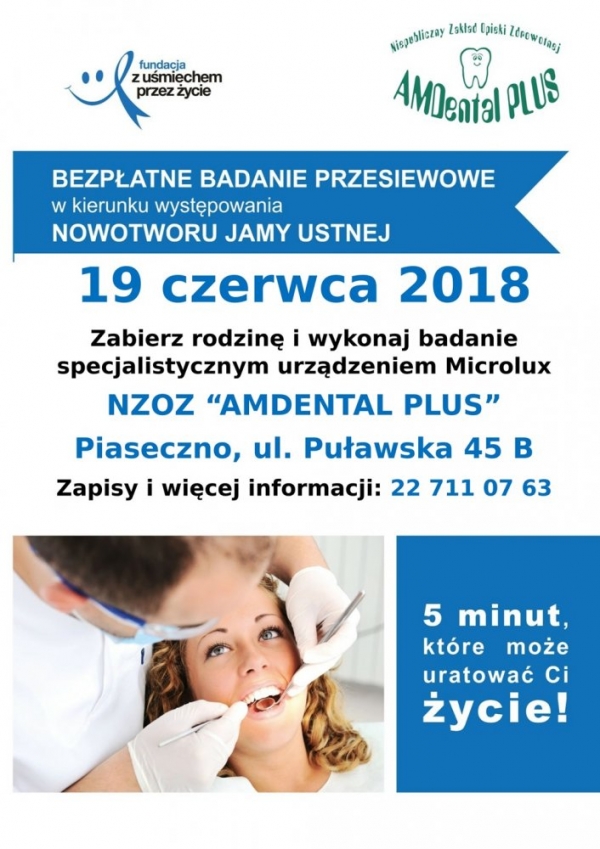 Bezpłatne badania profilaktyczne w Piasecznie
