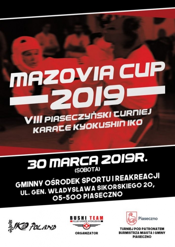 Mazovia Cup 2019 – 8 Piaseczyński Turniej Karate Kyokushin IKO