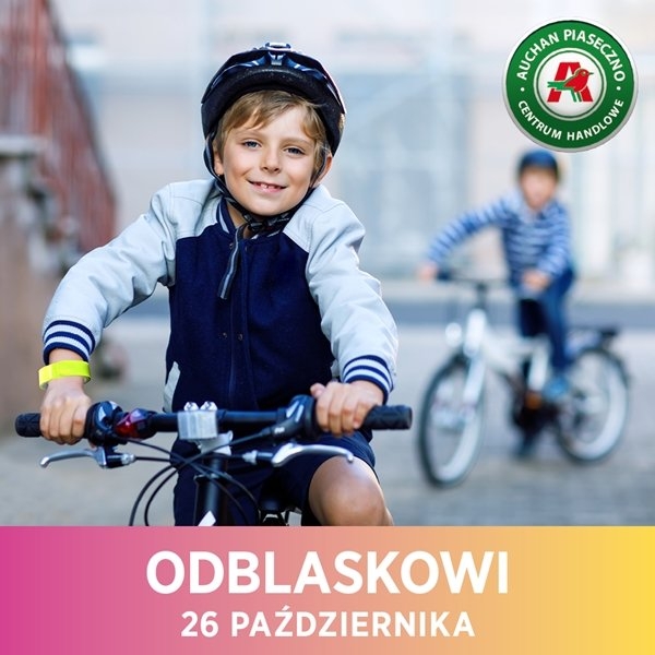Dzieci zaświecą przykładem na drogach! – kampania edukacyjna w Centrum Handlowym Auchan Piaseczno