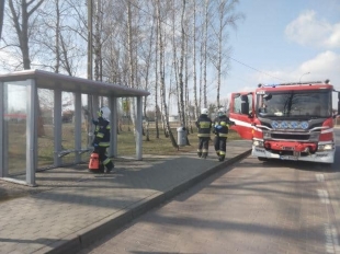 Odkażanie przystanków w gminie Lesznowola