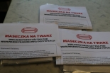 Dystrybucja maseczek wielokrotnego użytku na terenie gminy Piaseczno