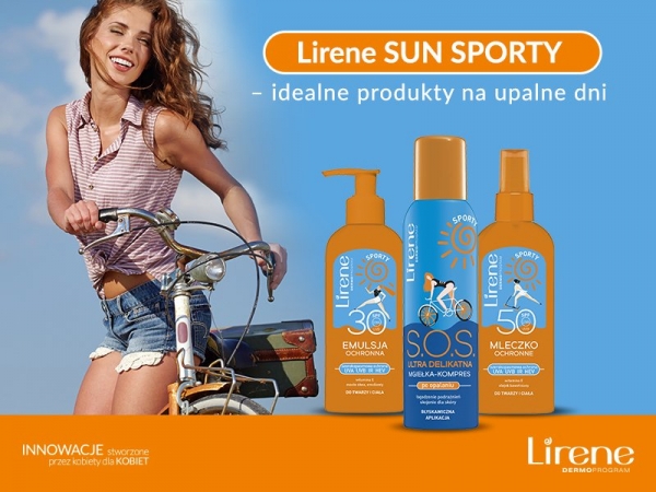 Lirene SUN SPORTY - idealne produkty na upalne dni