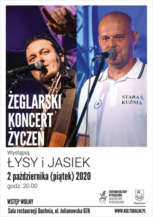 Łysy i Jasiek w Żeglarskim Koncercie Życzeń w Józefosławiu