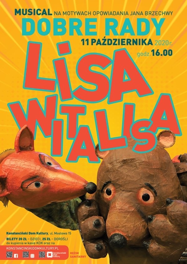 Bajkowa Hugonówka - Dobre Rady Lisa Witalisa