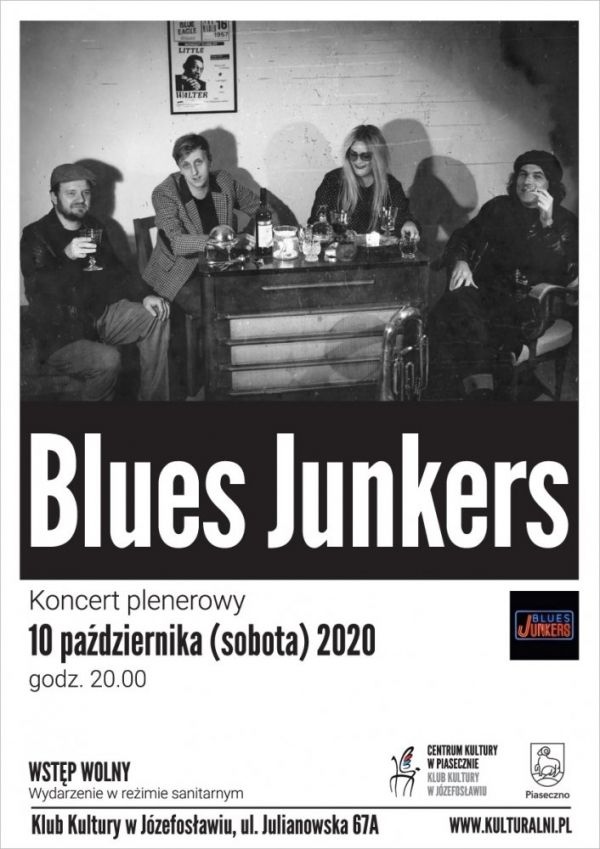 Blues Junkers – koncert plenerowy w Józefosławiu