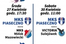 Mecz MKS Piaseczno kontra VICTORIA Sulejówek