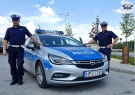 Policjanci piaseczyńskiej drogówki eskortowali rodzącą kobietę do szpitala