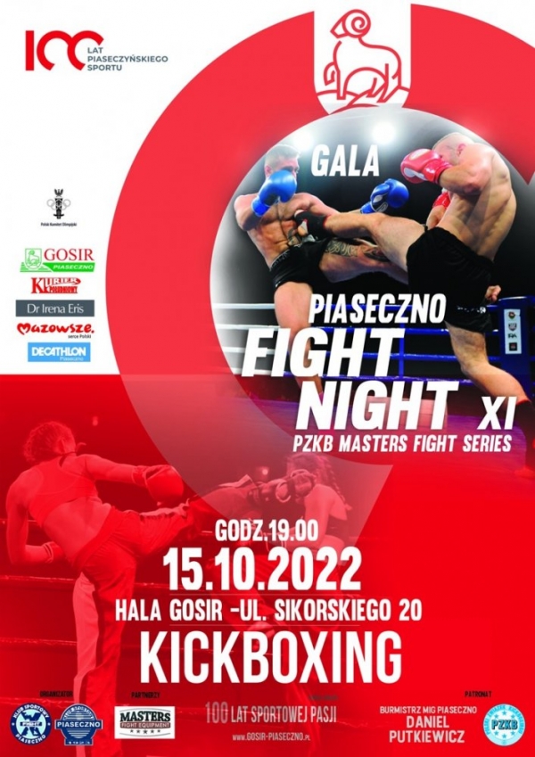 Gala Kickboxingu Piaseczno Fight Night 11