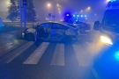 Wypadek w Piasecznie, ciężko ranna pasażerka jednego z aut. Zatrzymany kierowca przewozów na aplikację