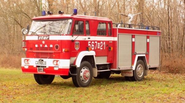 Konstancin-Jeziorna - wóz strażacki na sprzedaż, każdy może go kupić