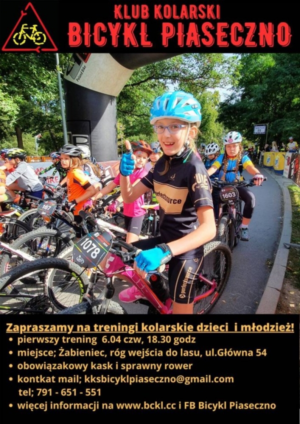 Otwarcie szkółki kolarskiej Bicykl Piaseczno
