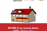 40 000 zł na remont dachu OSP w Kotorydzu
